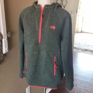 The North Face hooded pullover
